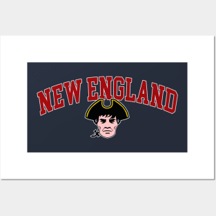 New England Football Posters and Art